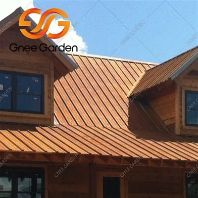 Piastra del tetto in Corten