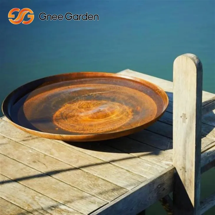 Corten Steel Fire Pit Weatherproof