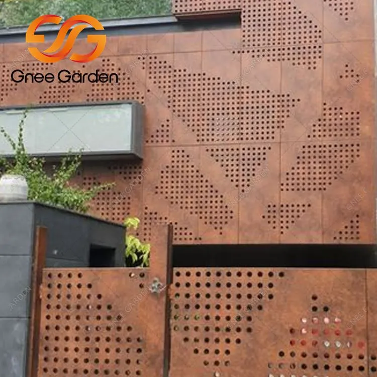 Facciata con rivestimento in alluminio