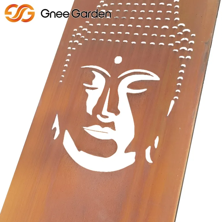 Schermate di giardino per privacy di Corten Buddha