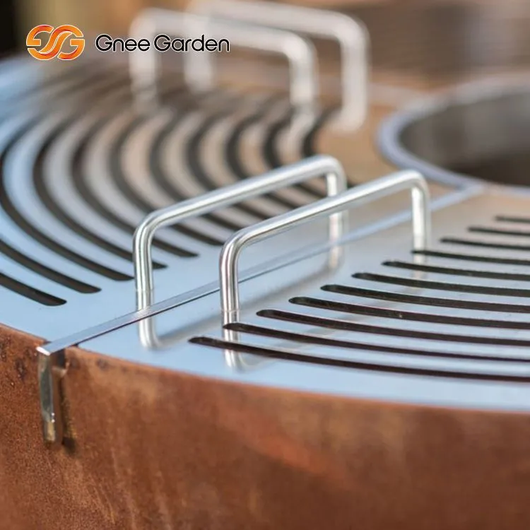 Le migliori griglie da esterno in acciaio Corten del 2024