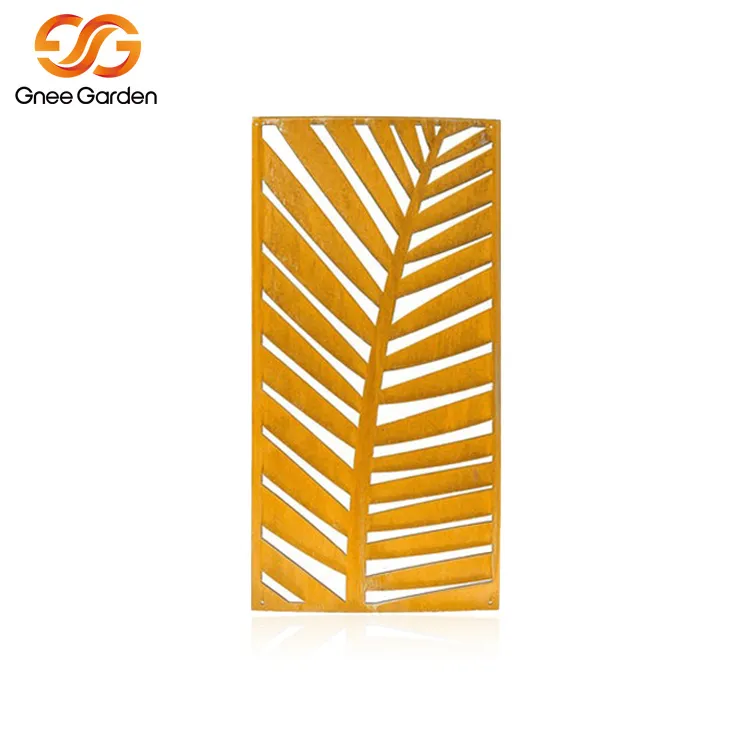 Schermi privacy da giardino in acciaio corten