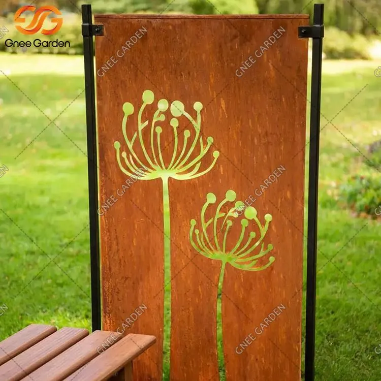 Acciaio Corten tagliato al laser