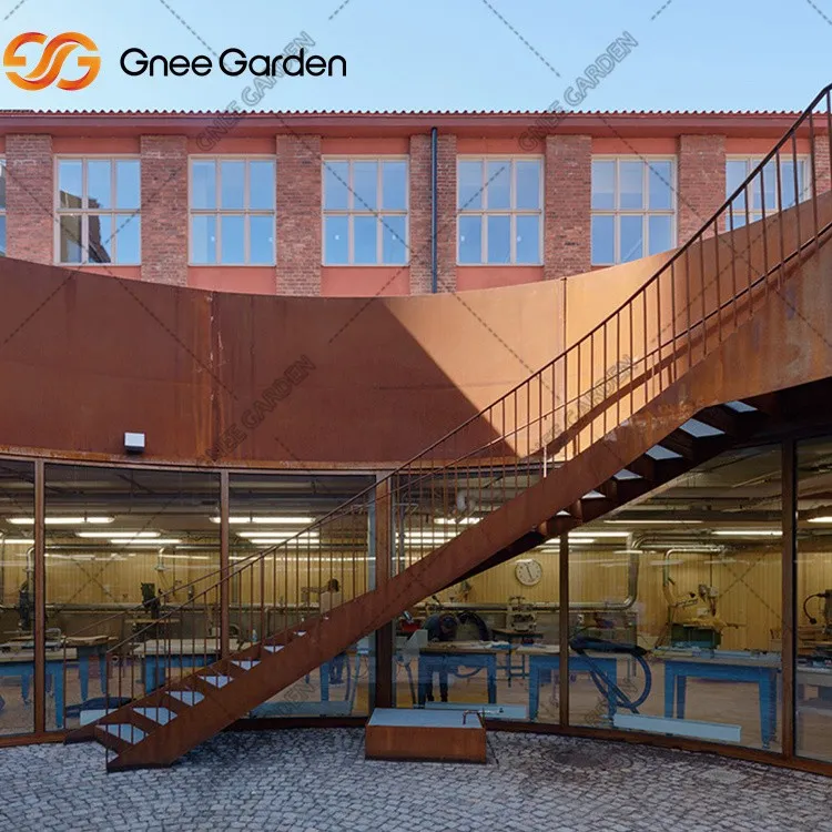 Curtains Wall Corten Decorative Wall