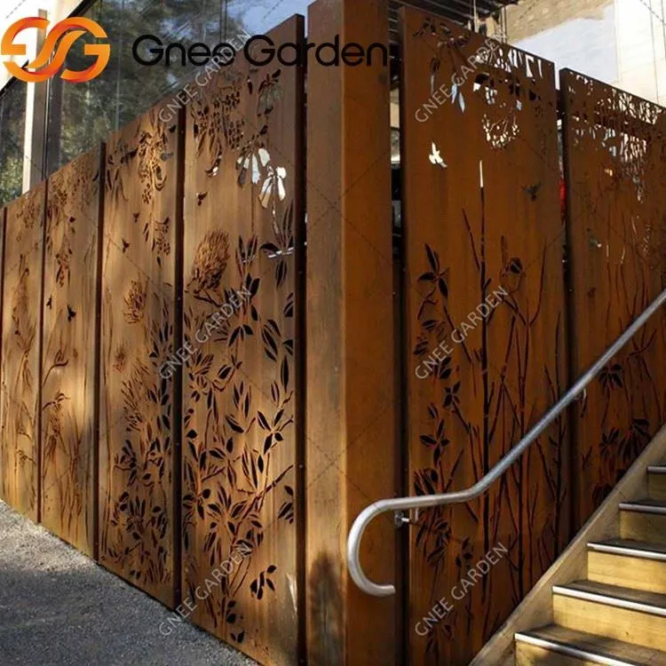Decoration Corten Steel Facade Plate