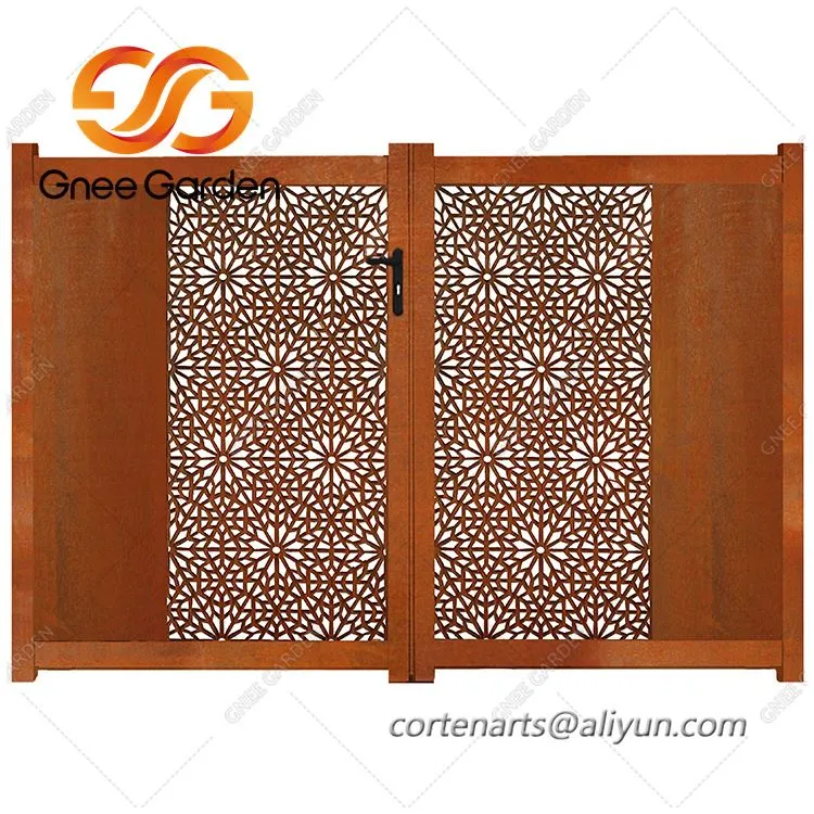 Cancelli a traliccio per recinzione da giardino