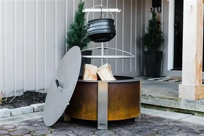 Fossa di fuoco in acciaio inossidabile