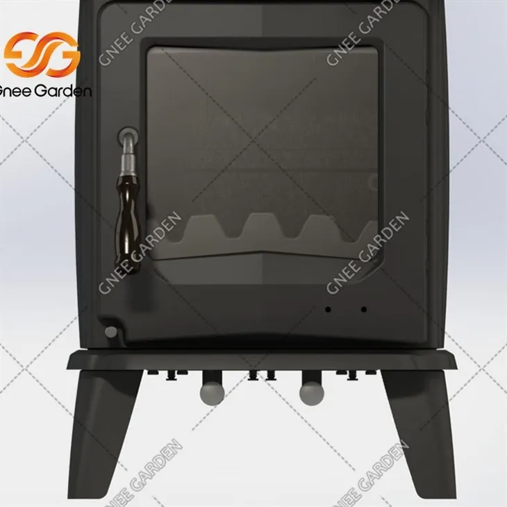 Wood Stove with Cast lron Legs.